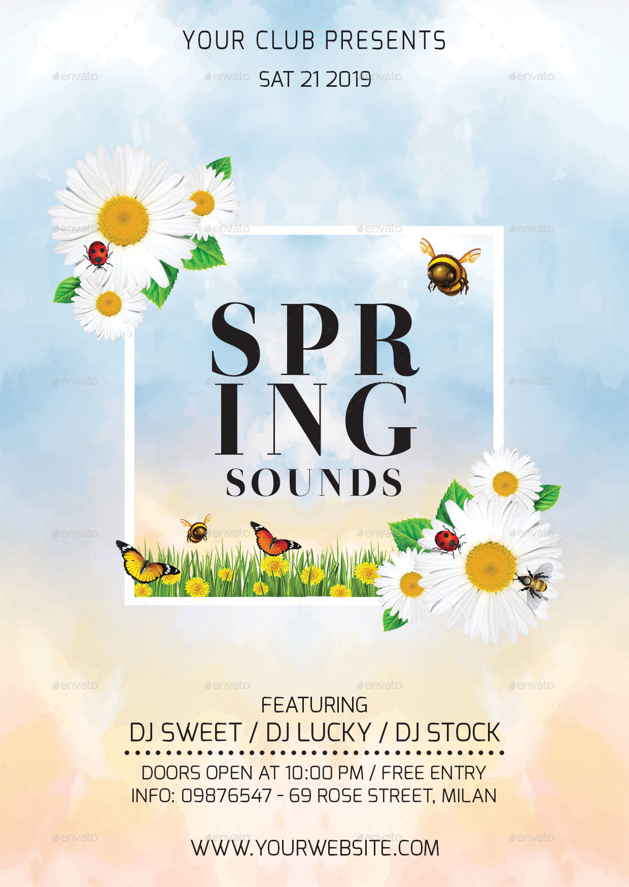 Free Spring Flyer Templates